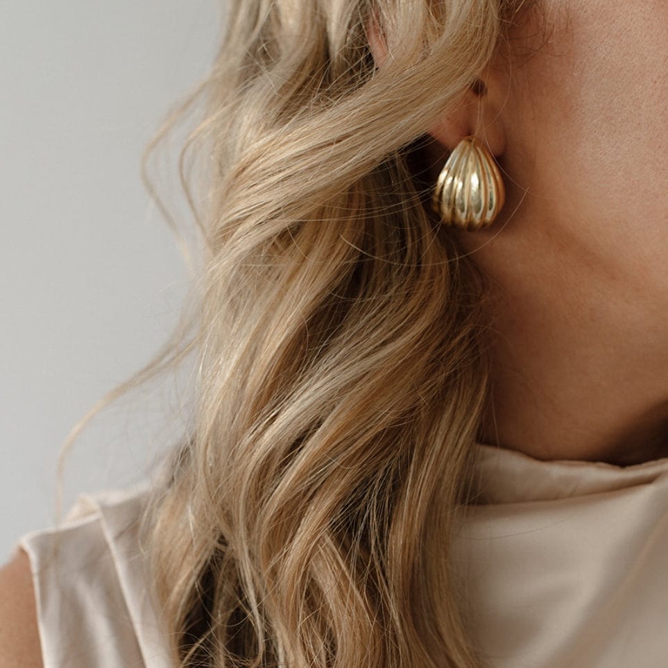 EAR-GF Tilly Textured Statement Earrings