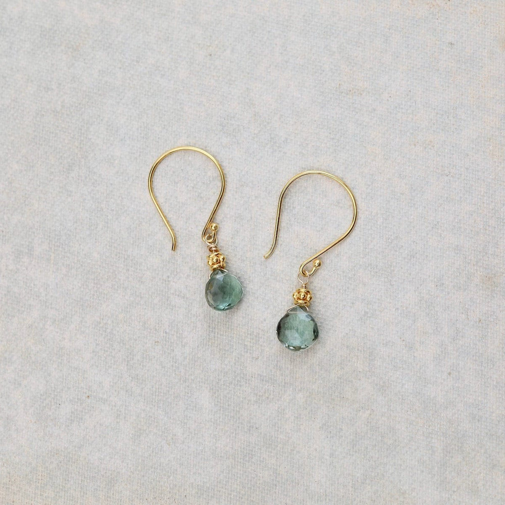 
                  
                    ear-gf Tiny Green Quartz Earrings
                  
                