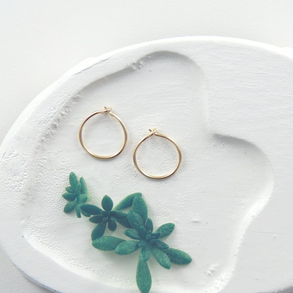 EAR-GF Tiny Tiny Gold Filled Hoop