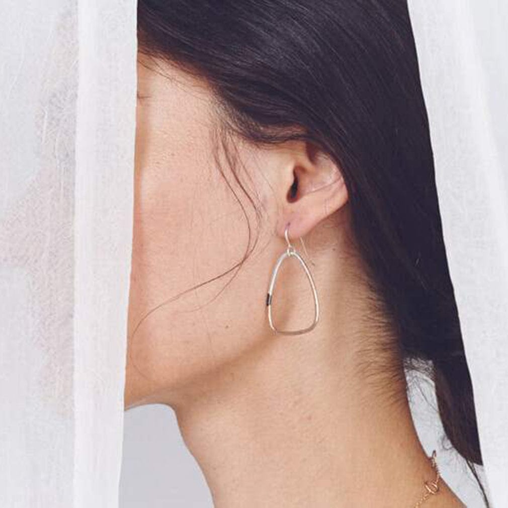 EAR-GF Tri Toned Triad Earrings