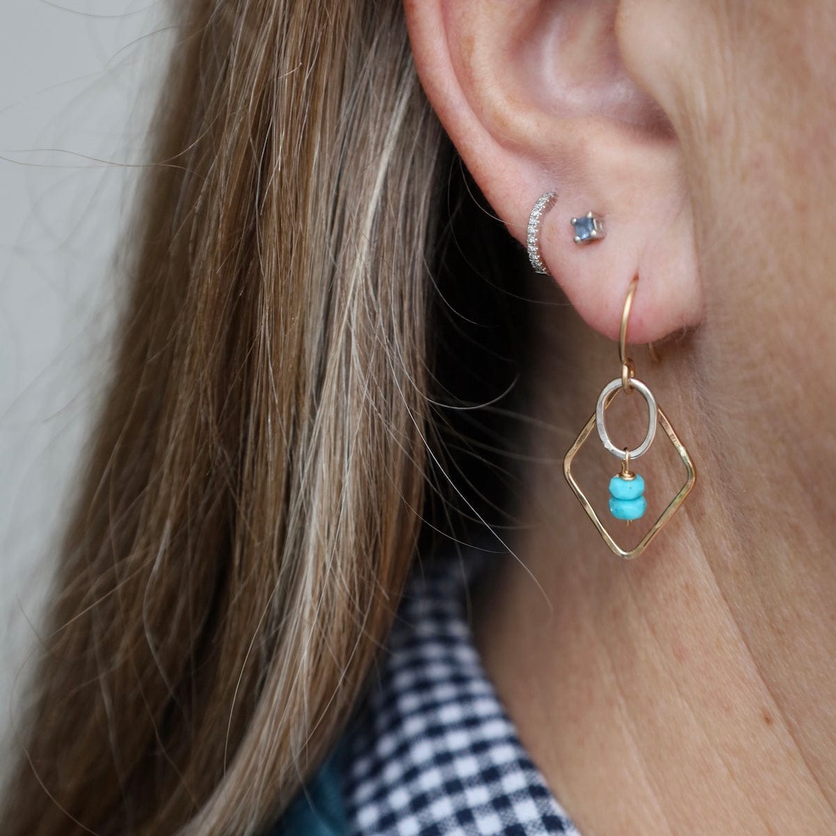 EAR-GF Turquoise Dreamweaver Earrings