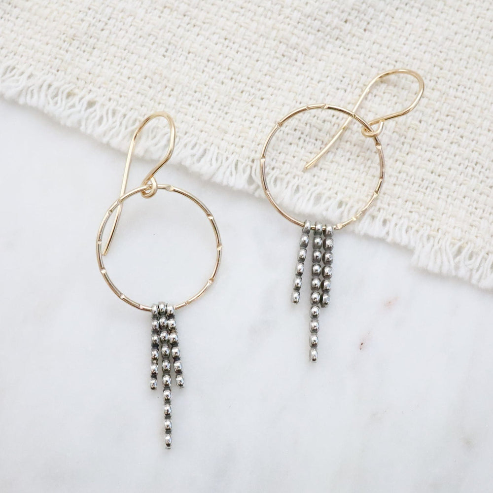 
                      
                        EAR-GF Two-Tone Ball Bar Earrings
                      
                    