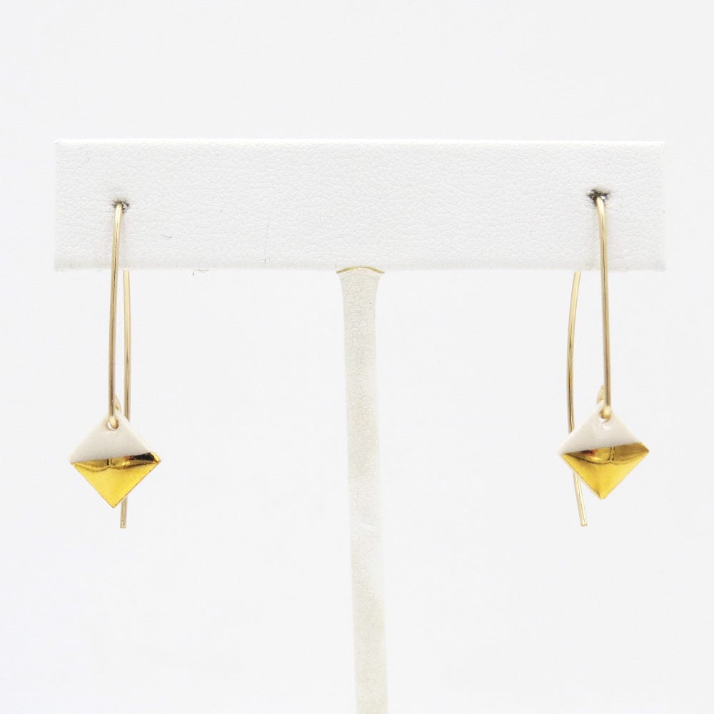 
                      
                        EAR-GF White Gold Dipped Square Earrings
                      
                    