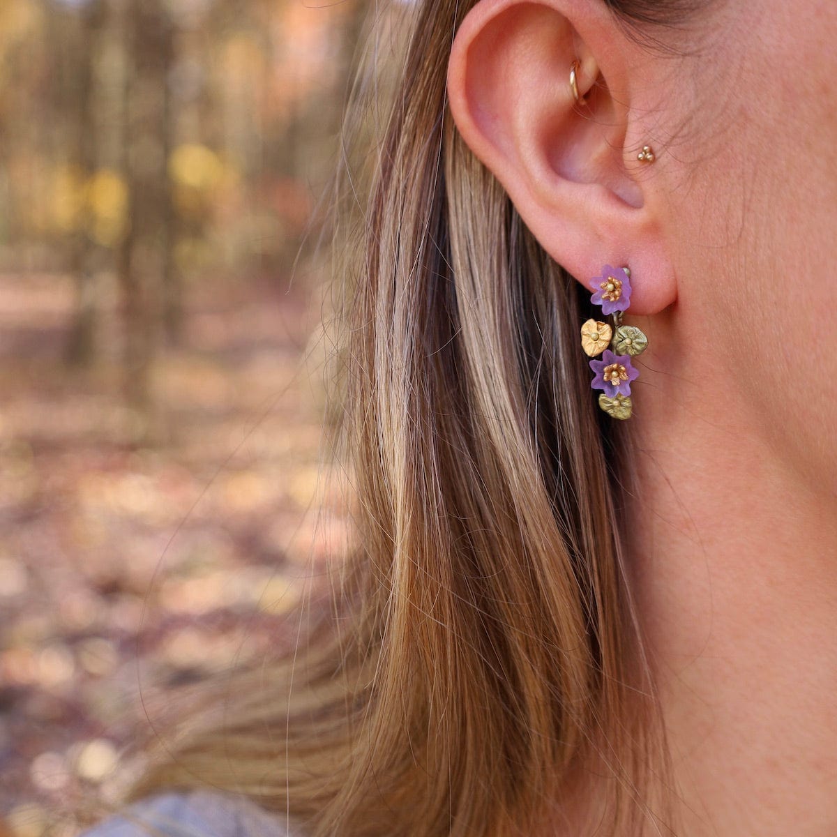 EAR Giverny Dangle Post Earrings