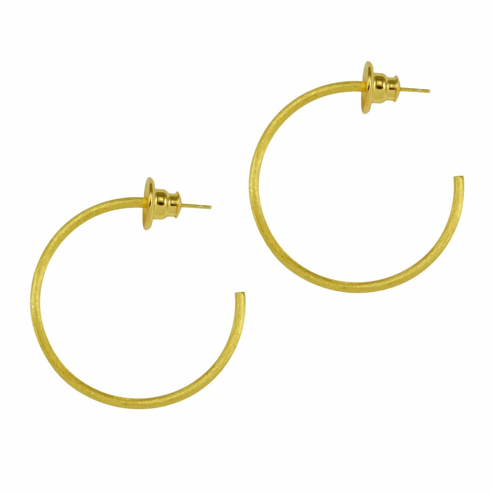 EAR-GPL Abby Hoop Earrings