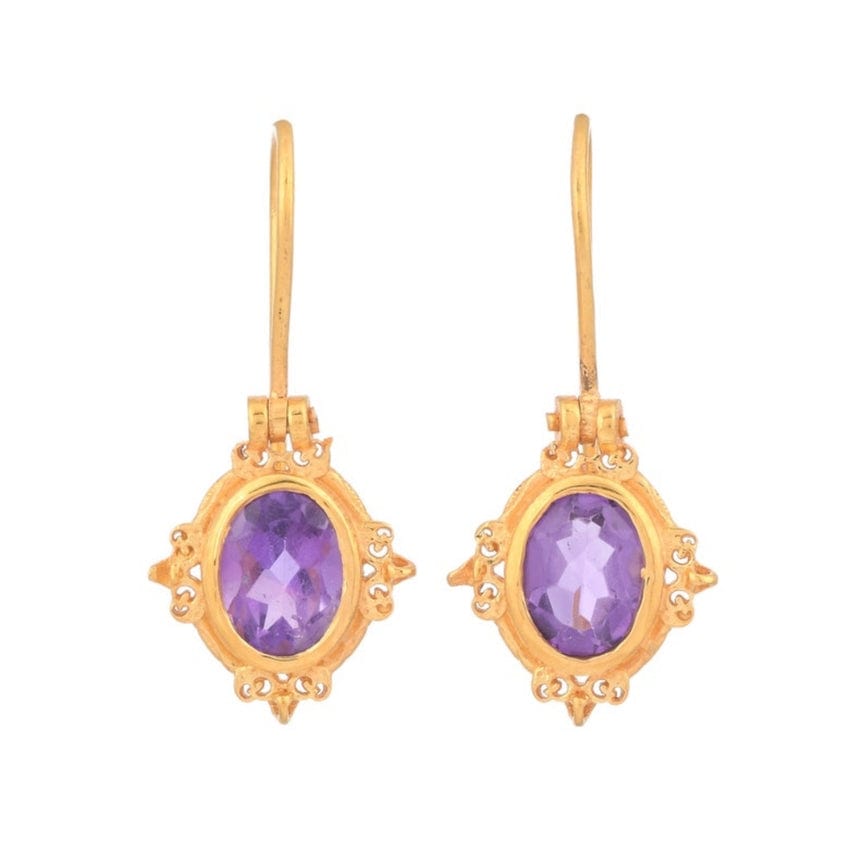 EAR-GPL Amethyst Earrings