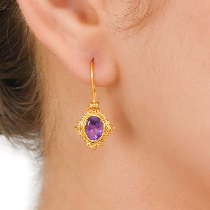 
                      
                        EAR-GPL Amethyst Earrings
                      
                    