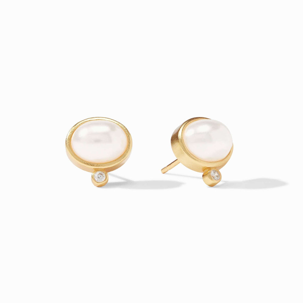 EAR-GPL Antonia Studs in Pearl