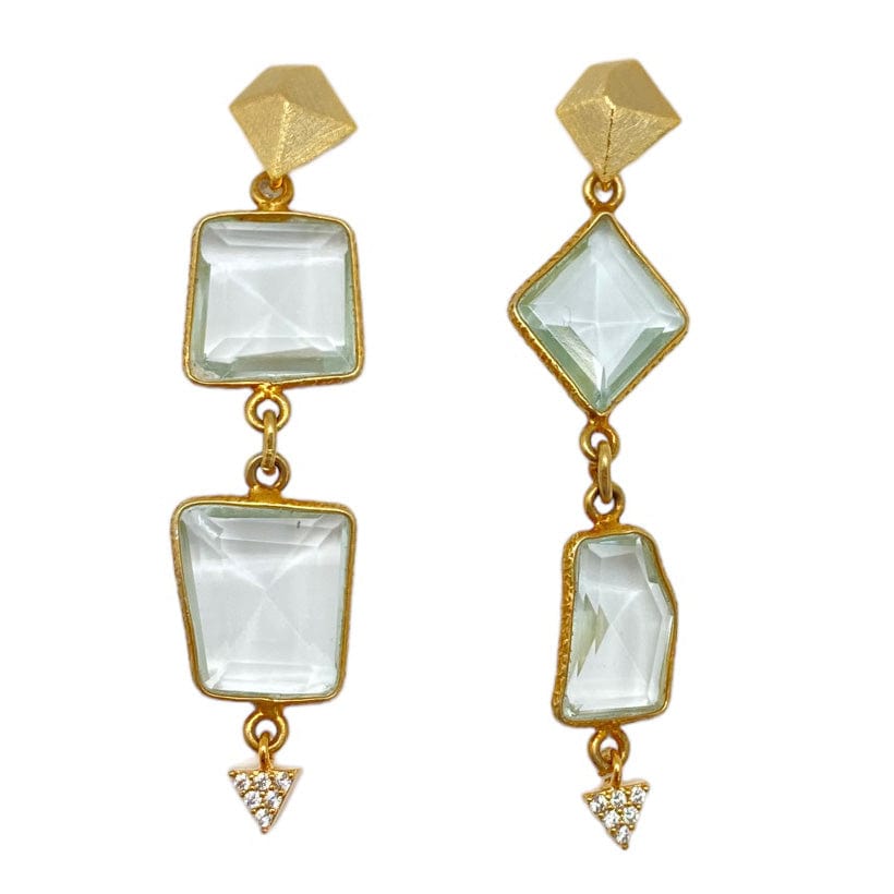 
                  
                    EAR-GPL Asymmetrical Quartz Earrings
                  
                