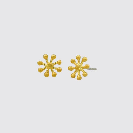 EAR-GPL Atomic Stud - Gold Plated