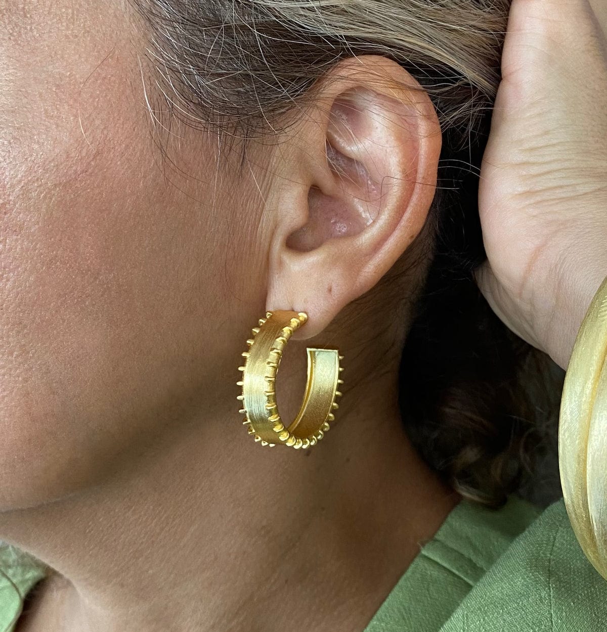 EAR-GPL Birmania Hoop Earrings