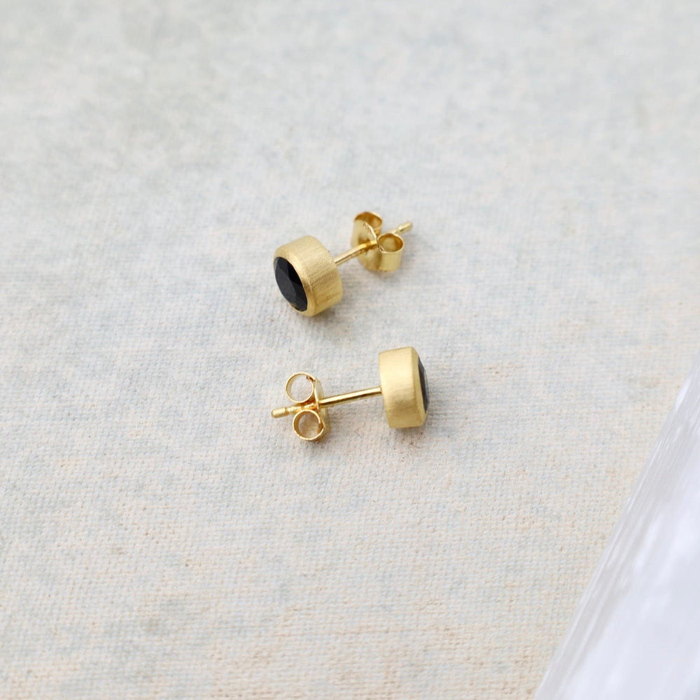 
                  
                    EAR-GPL Black Spinel Stud Earrings
                  
                