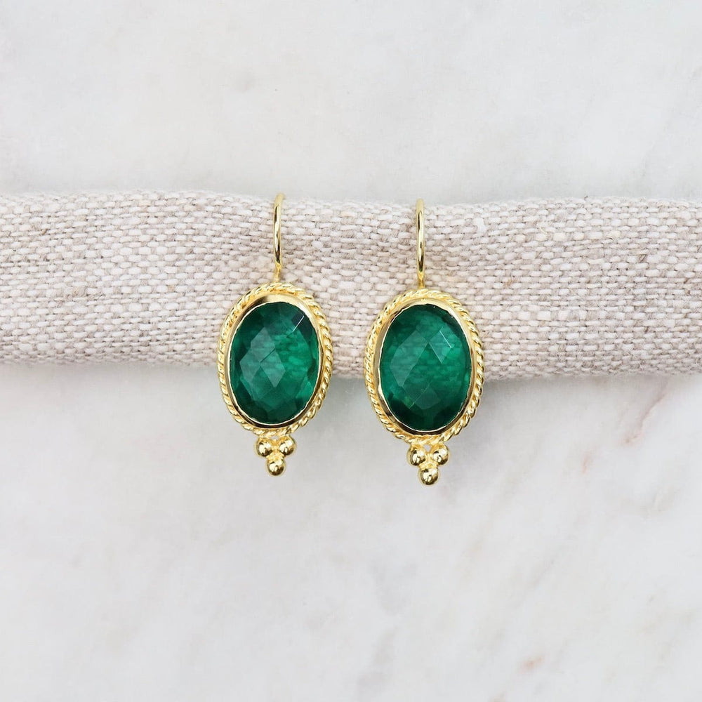 
                      
                        EAR-GPL Boho Earrings Gold with Green Tourmaline
                      
                    