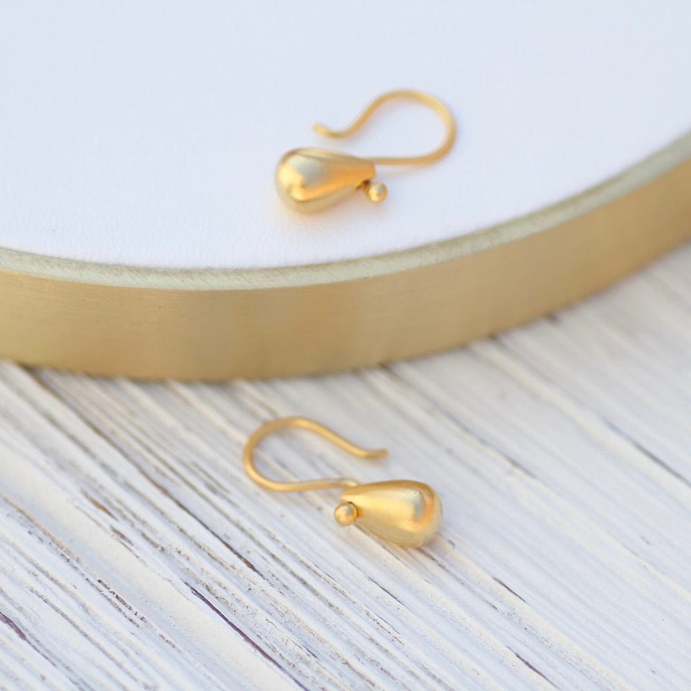 
                      
                        EAR-GPL Brushed Teardrop - Gold Plated
                      
                    