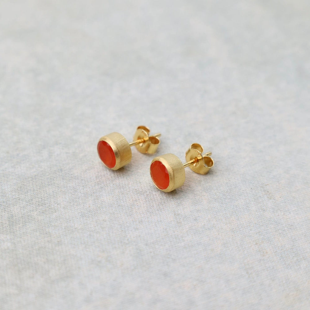 
                      
                        EAR-GPL Carnelian Stud Earrings
                      
                    