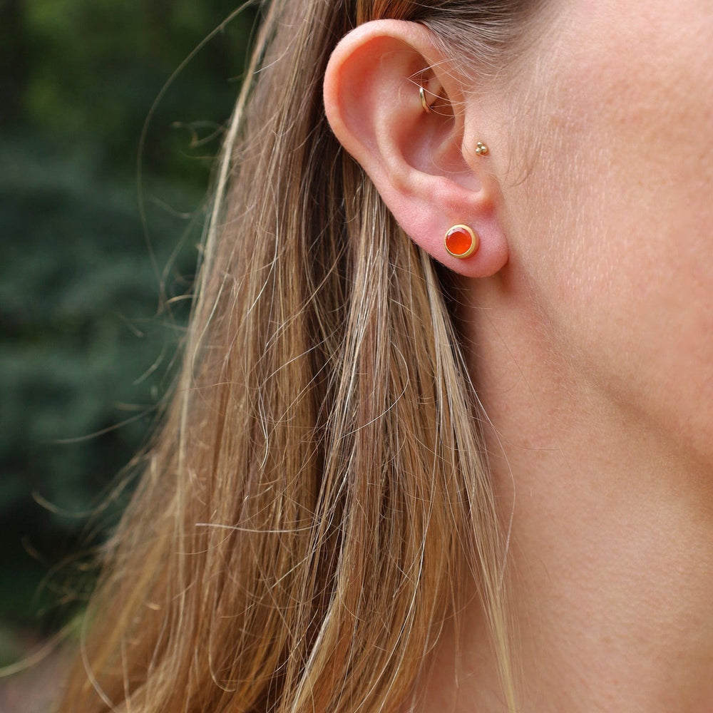 
                      
                        EAR-GPL Carnelian Stud Earrings
                      
                    