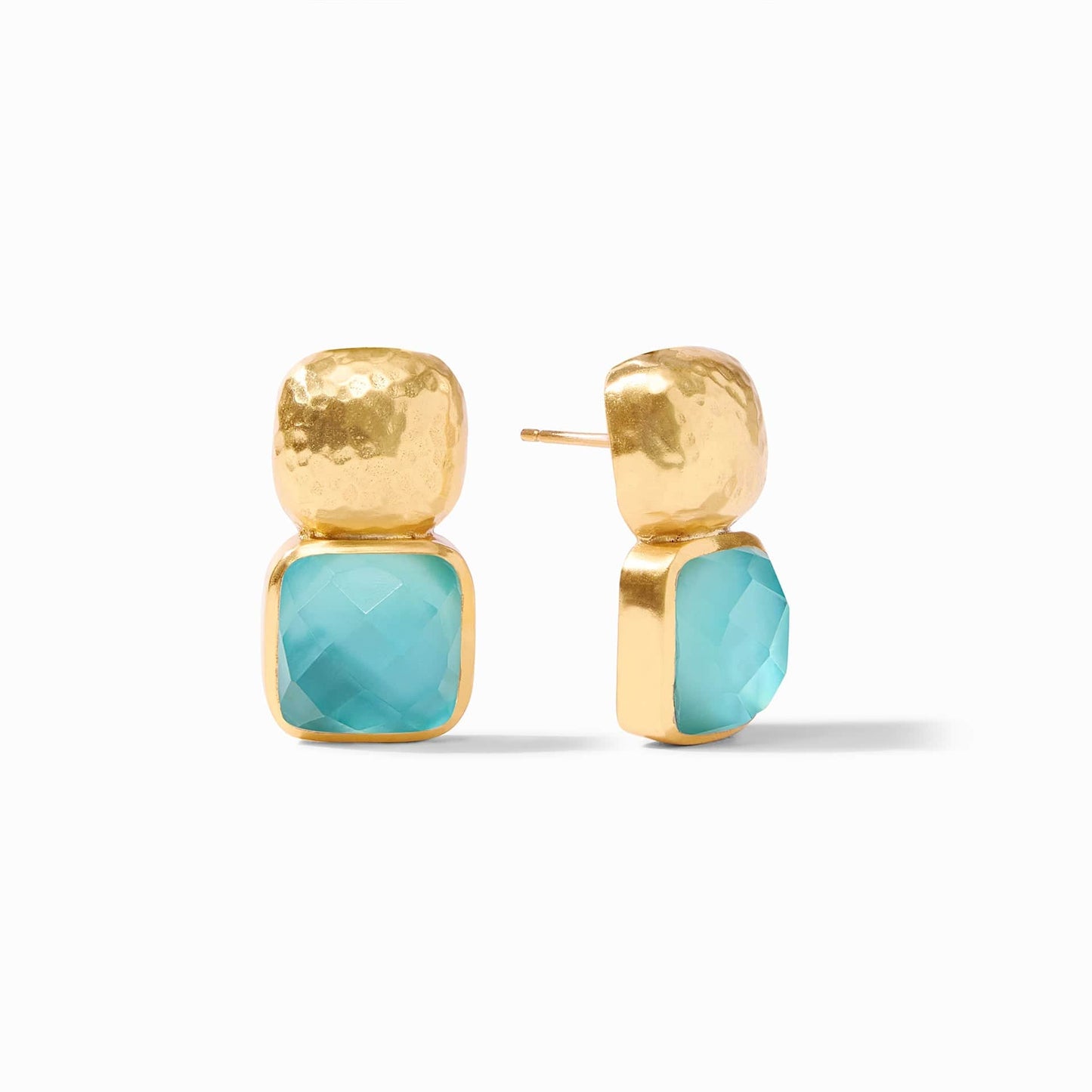 EAR-GPL Catalina Earrings in Iridescent Bahamian Blue