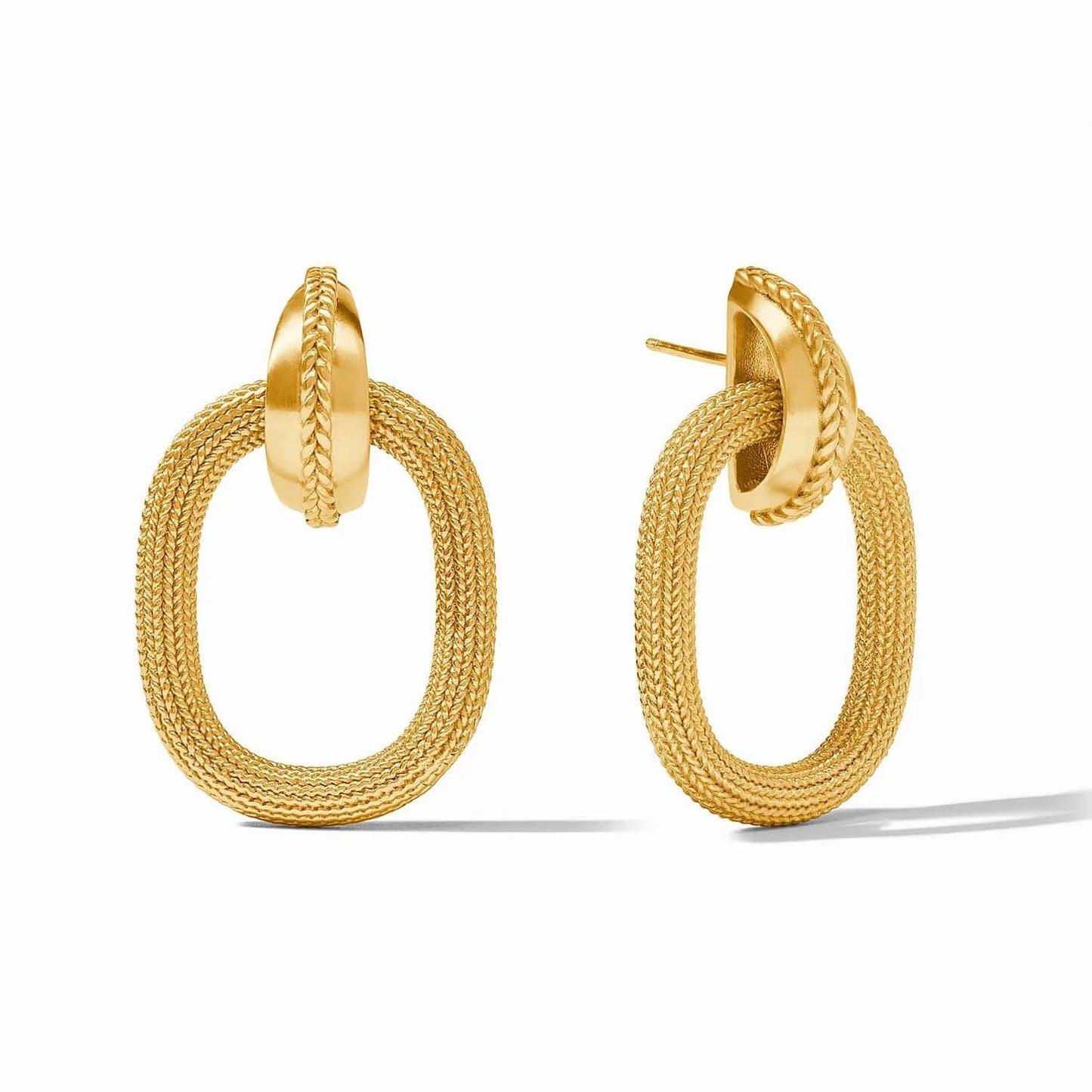 EAR-GPL Cheval Doorknocker Earrings