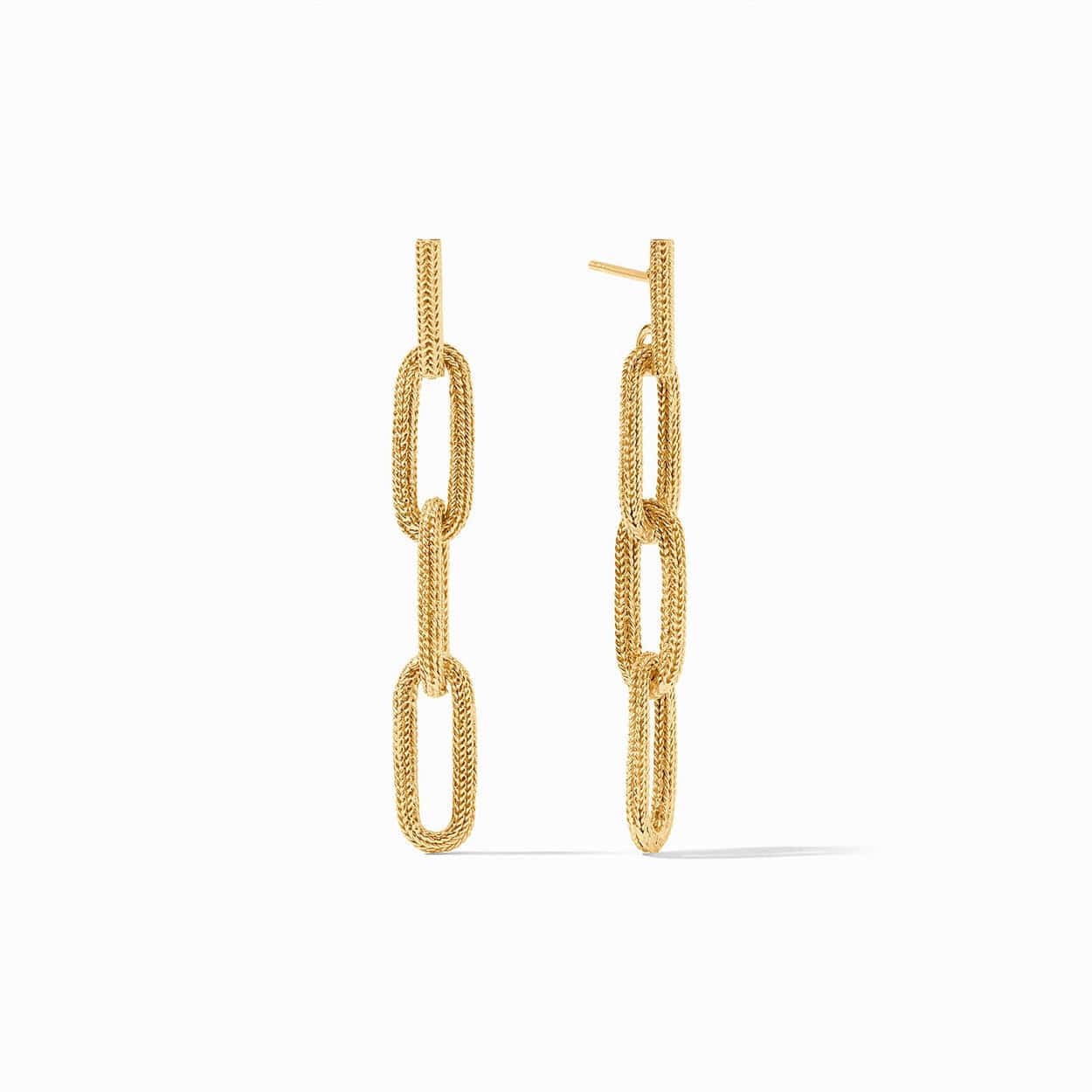 EAR-GPL Cheval Paperclip Link Earrings