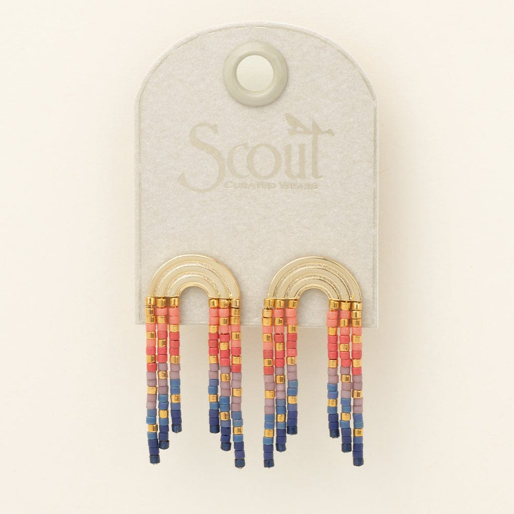 
                  
                    EAR-GPL Chromacolor Miyuki Rainbow Fringe Earring - Multi/
                  
                