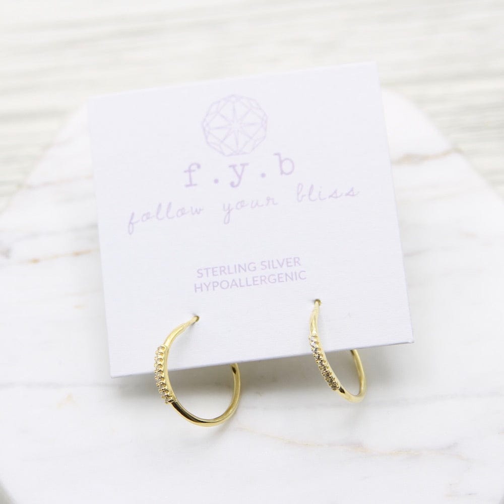 
                      
                        EAR-GPL Coco Hoop ~ 14k Gold Plated Sterling Silver
                      
                    