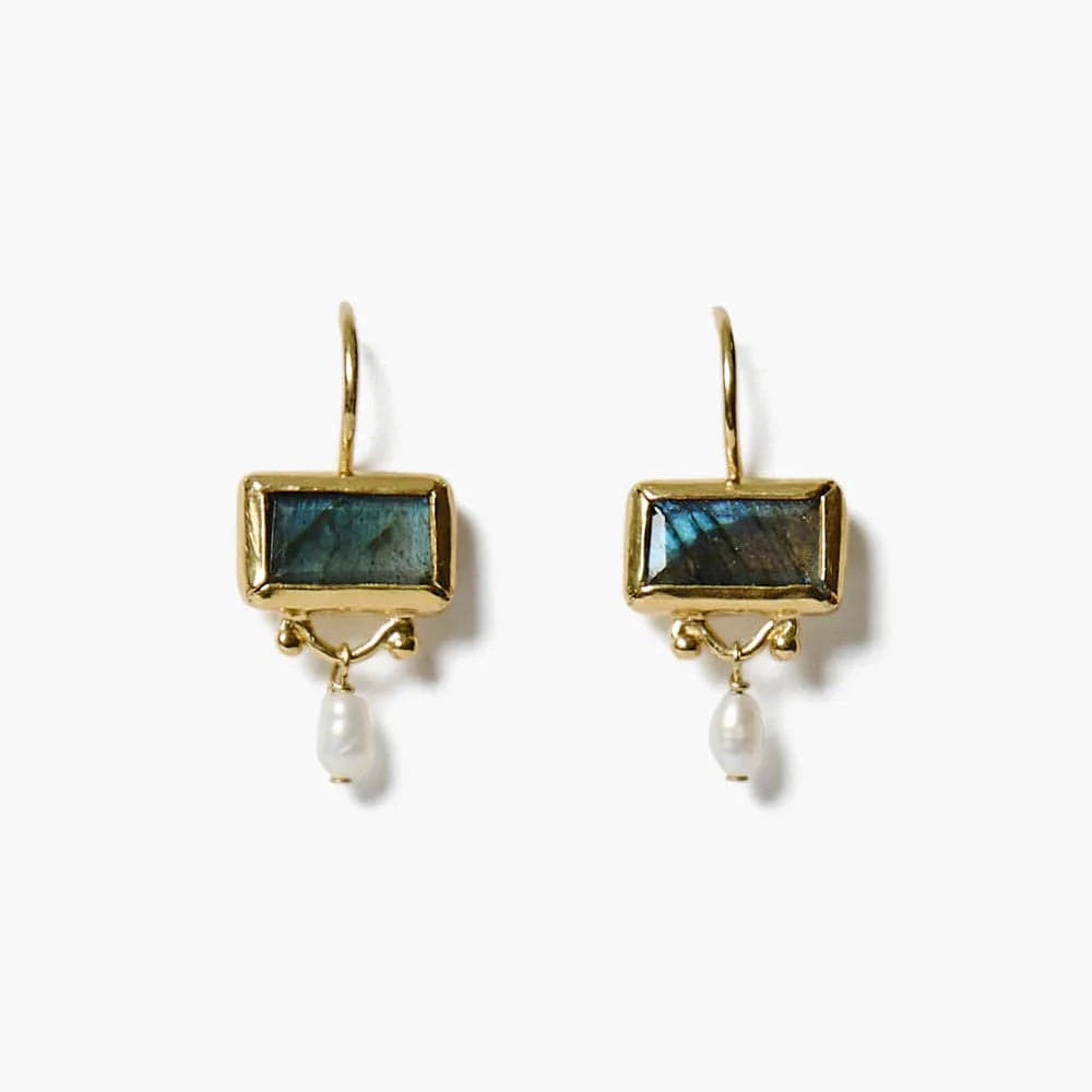 EAR-GPL Corinna Drop Earrings Lab Mix