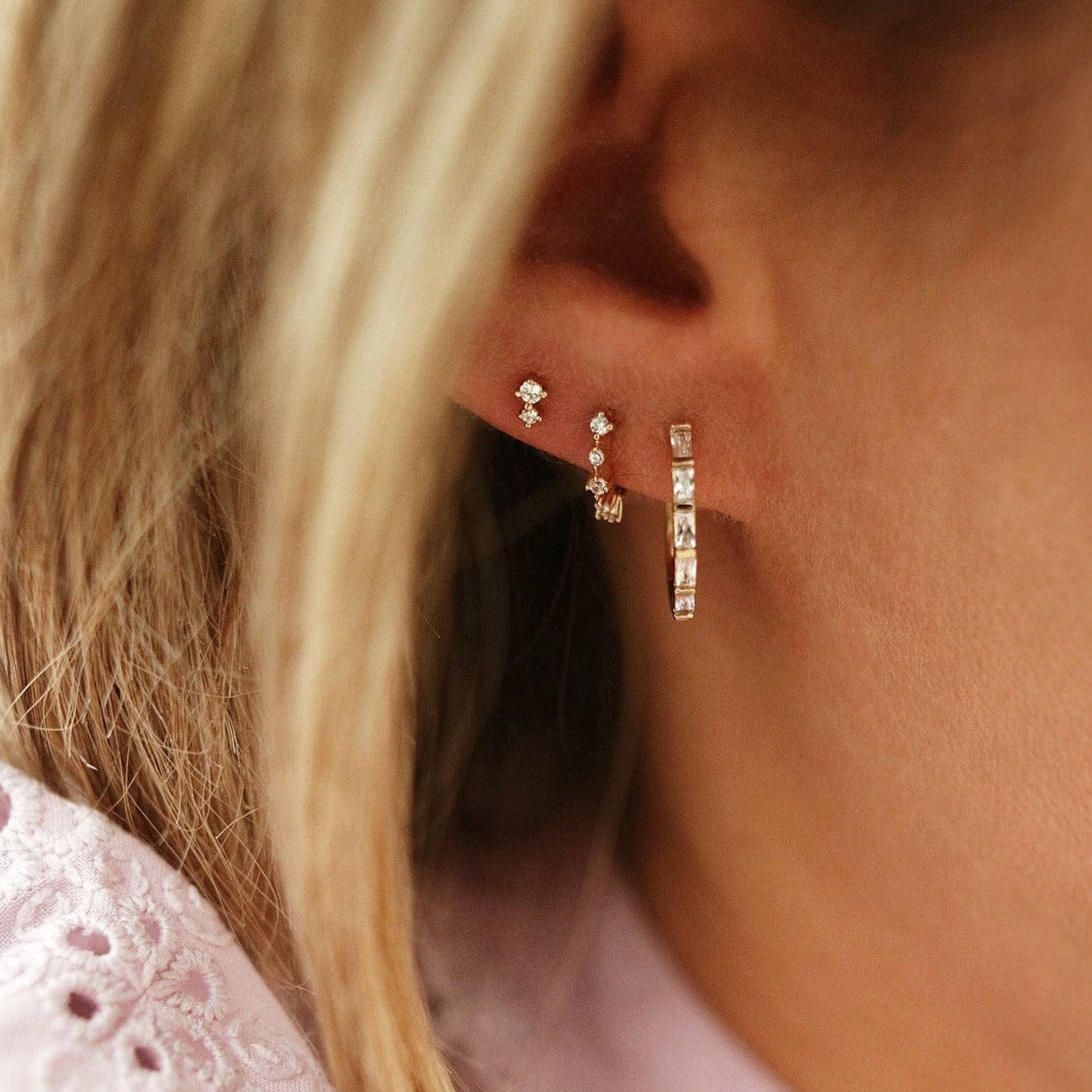 EAR-GPL Cosmic Stud Earrings