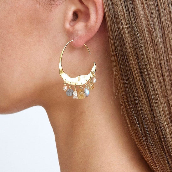 Silver Luxe Huggie Hoop Earrings – Dandelion Jewelry