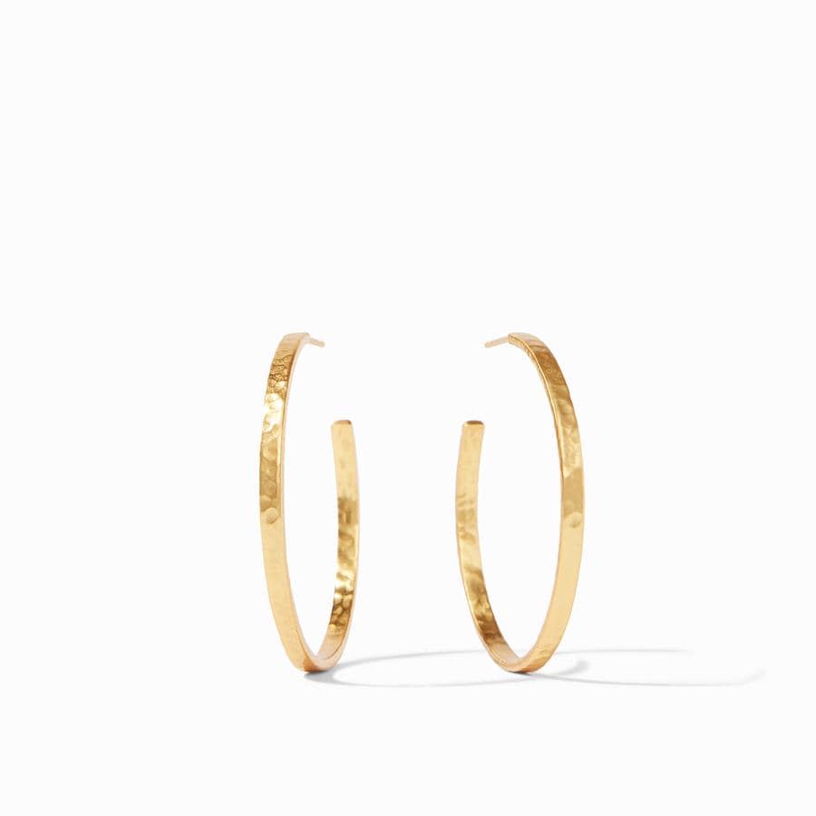 EAR-GPL Crescent Hoops - Medium