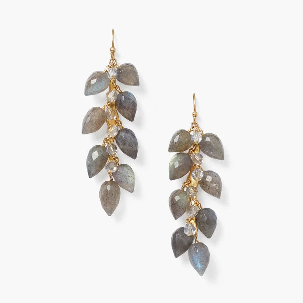 EAR-GPL Delphine Drop Earrings Labradorite