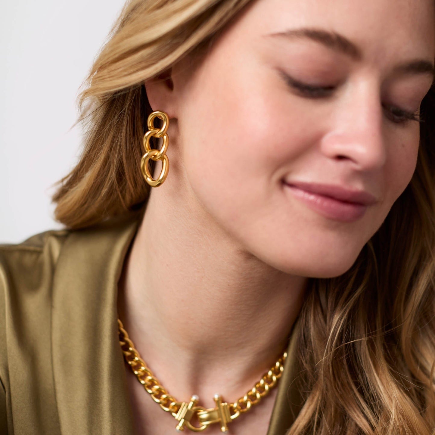 EAR-GPL Dolce Link Earrings