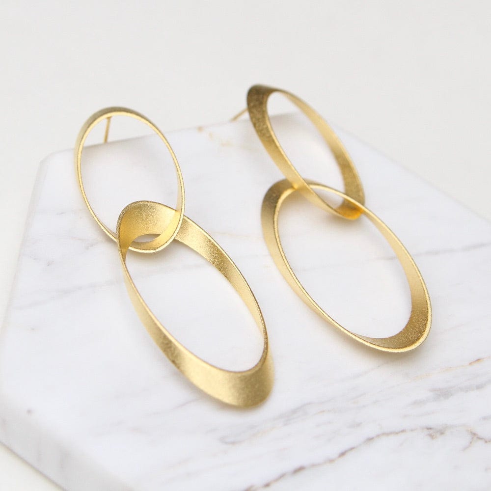 
                  
                    EAR-GPL Double Interlocked Ovals Earring
                  
                