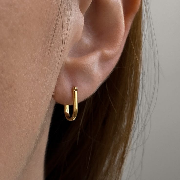EAR-GPL Eden Hoop Earrings