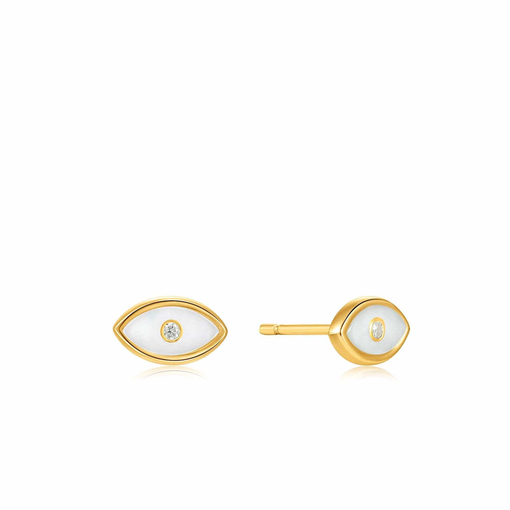 
                      
                        EAR-GPL Evil Eye Gold Stud Earrings
                      
                    