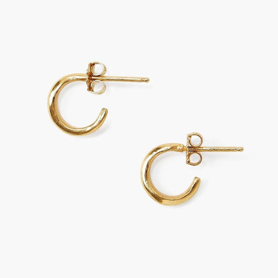 EAR-GPL Extra Petite Infinity Hoop Gold Earrings