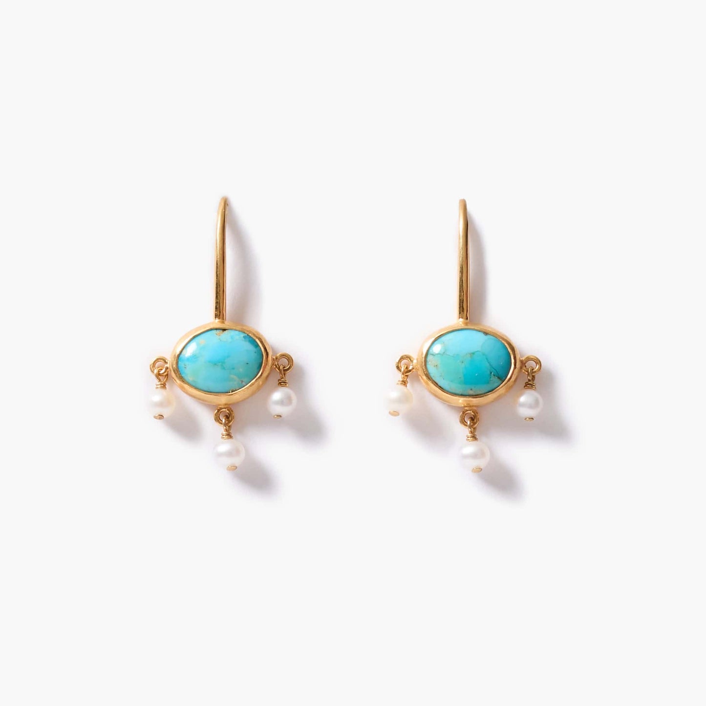 EAR-GPL Four Winds Earrings - Turquoise