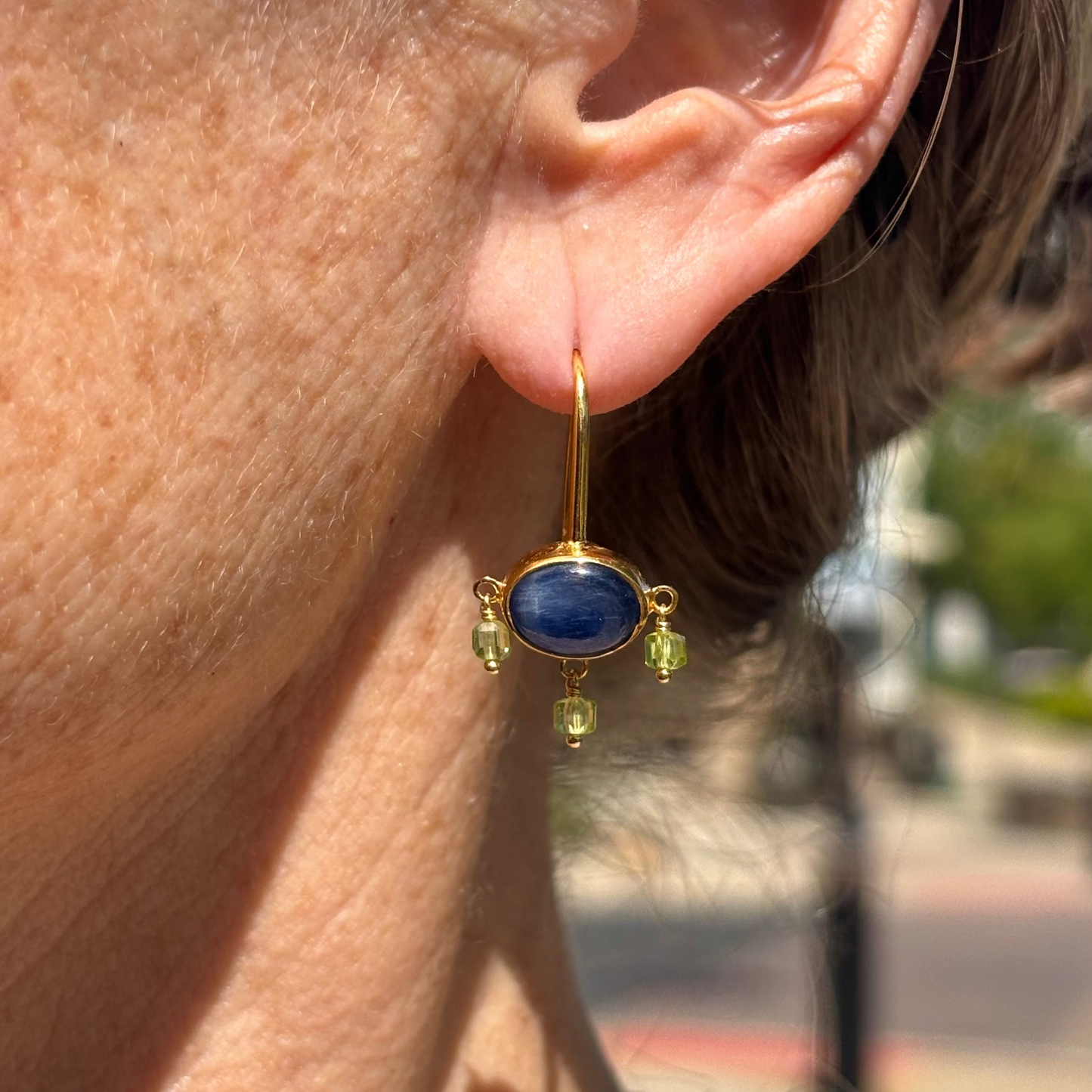 EAR-GPL Four Winds Kyanite Earrings