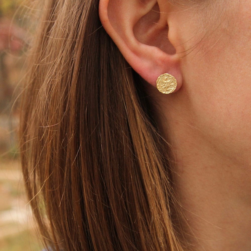 EAR-GPL Gold Boreas Stud Earrings
