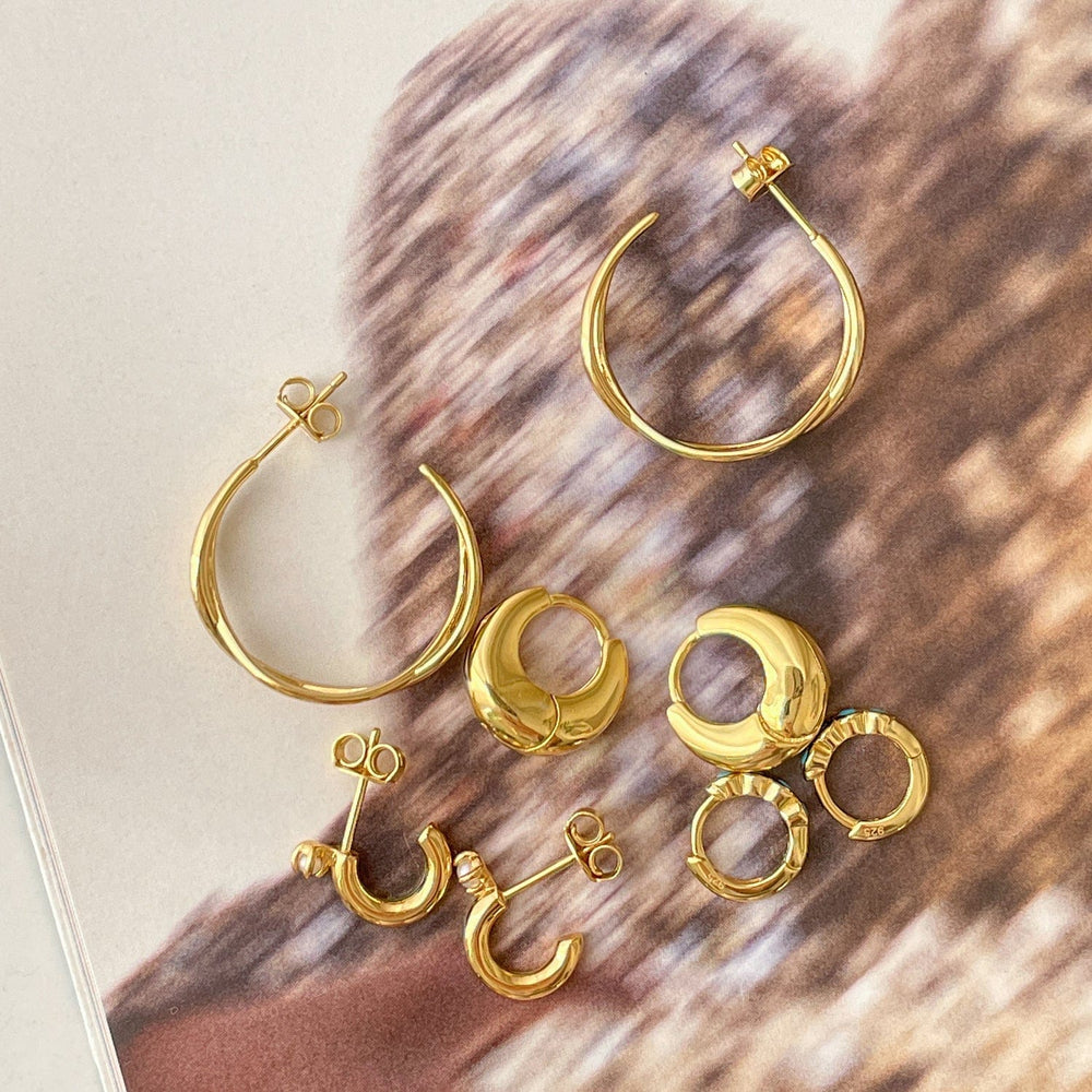 
                      
                        EAR-GPL Gold Celine Hoops
                      
                    