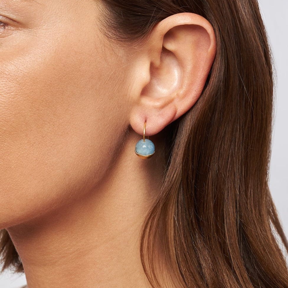 
                      
                        EAR-GPL Gold-Dipped Aquamarine Agate Earrings
                      
                    