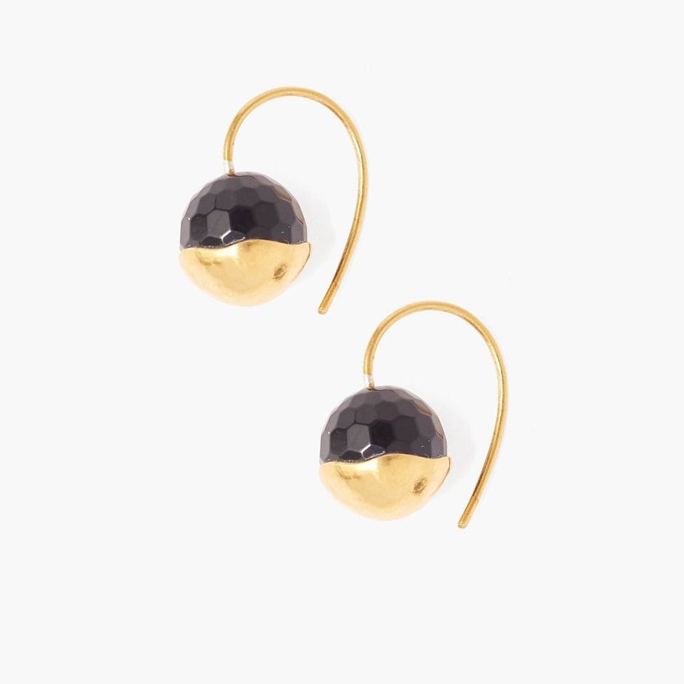 
                      
                        EAR-GPL Gold-Dipped Onyx Earrings
                      
                    