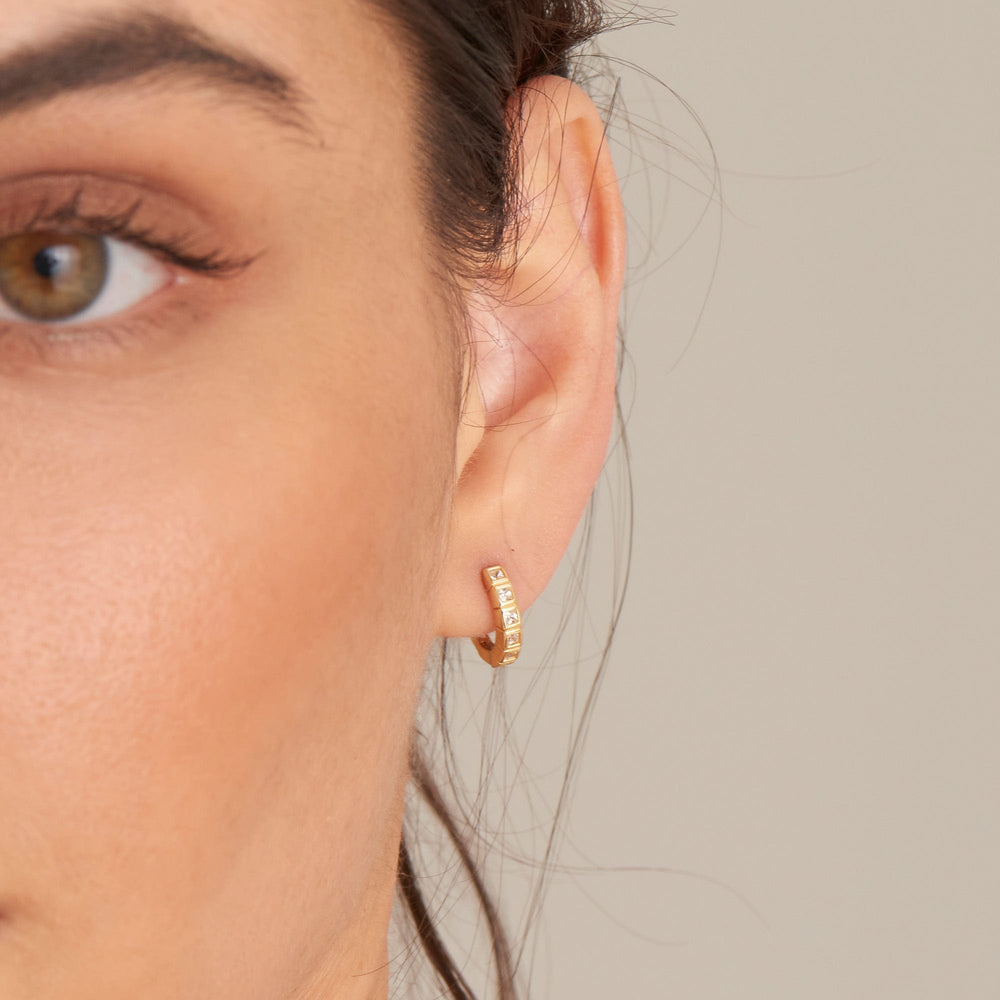 
                      
                        EAR-GPL Gold Glam Huggie Hoop Earrings
                      
                    