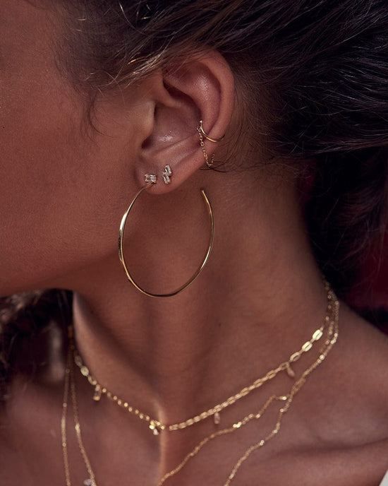 EAR-GPL Gold Glow Stud Earrings