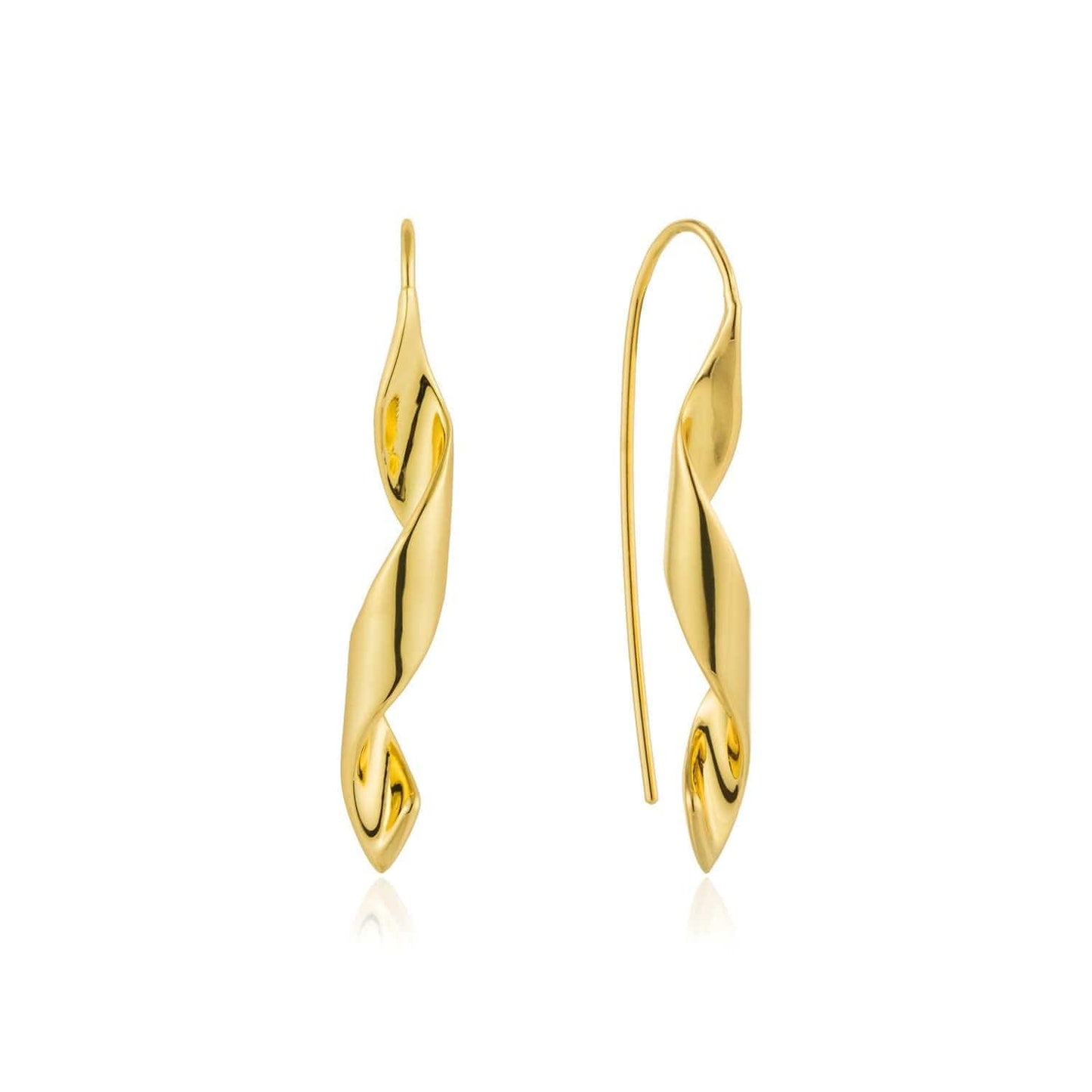 Load image into Gallery viewer, EAR-GPL Gold Helix Hook Earrings
