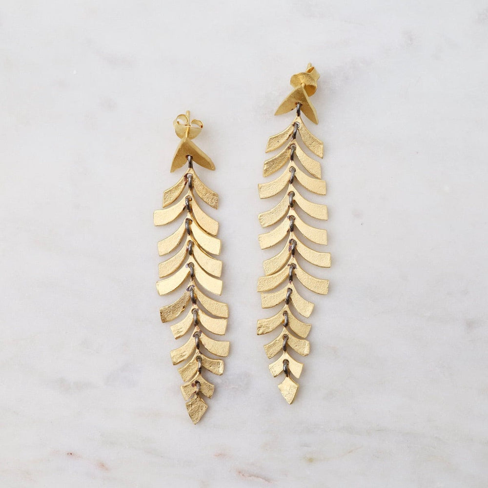 
                      
                        EAR-GPL Gold Leaf with Dark Rhodium Center Earrings
                      
                    