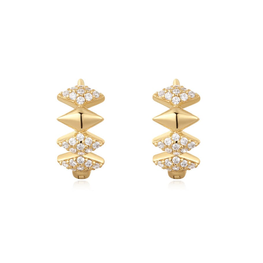 
                  
                    EAR-GPL Gold Multi Sparkle Huggie Earrings
                  
                