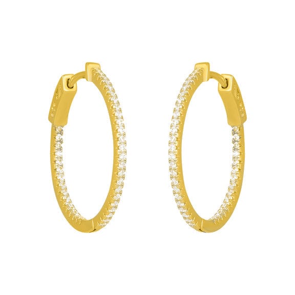 EAR-GPL Gold Nadine Hoops