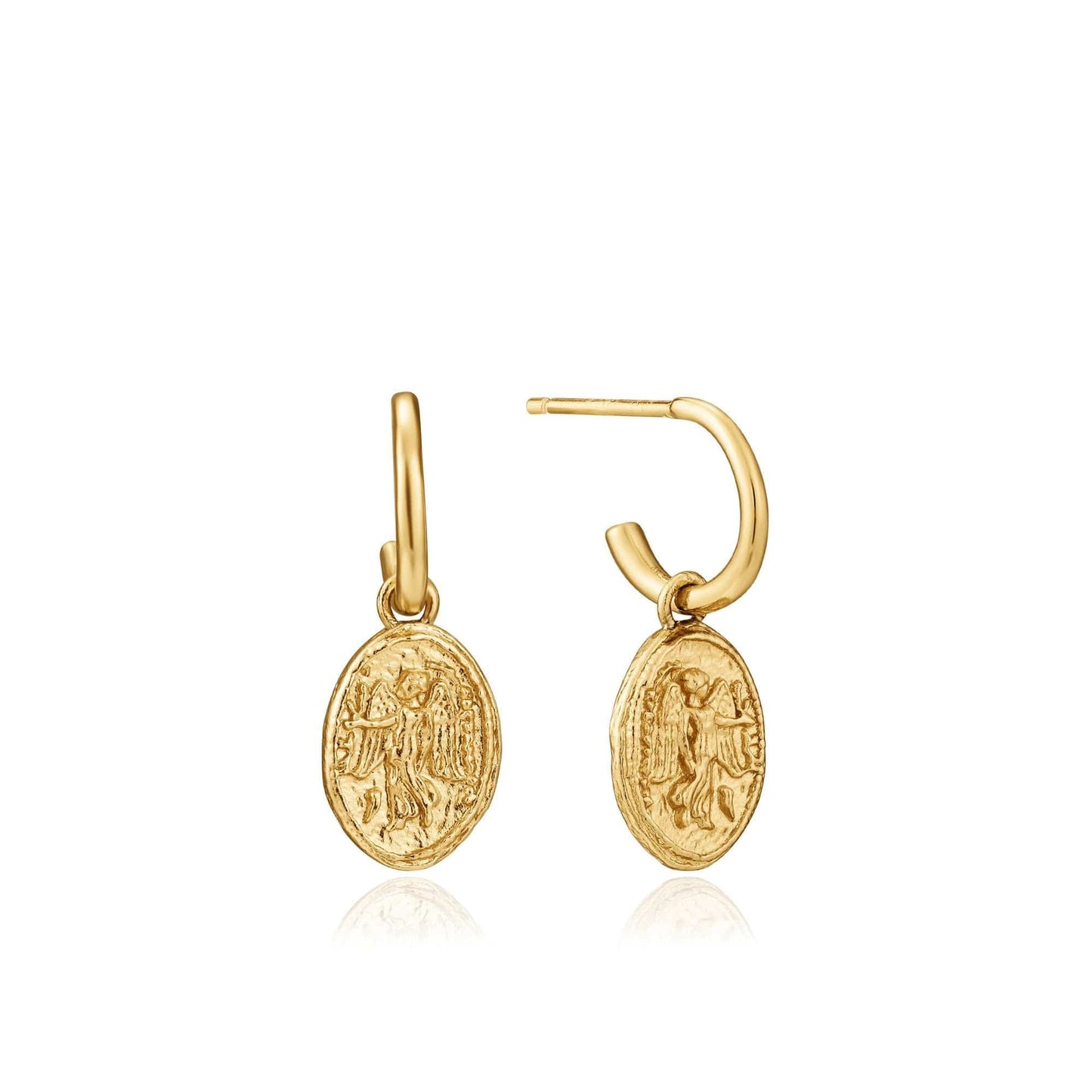 EAR-GPL Gold Nika Mini Hoop Earrings
