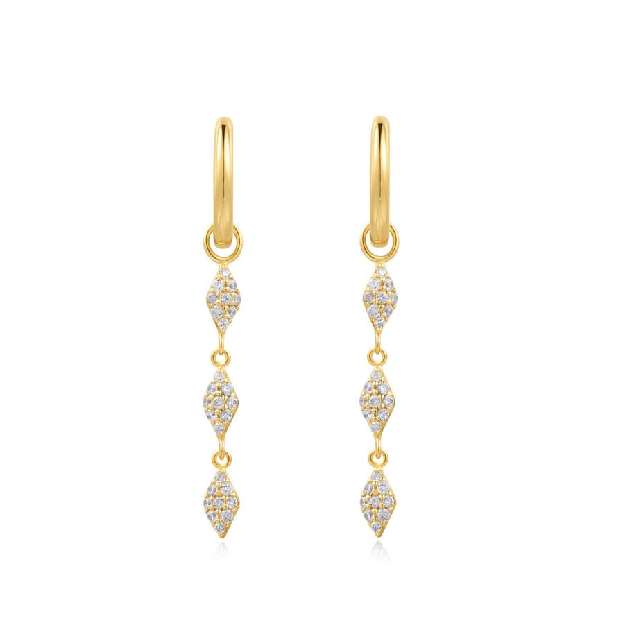 
                  
                    EAR-GPL Gold Pave Sparkle Drop Huggie Earrings
                  
                