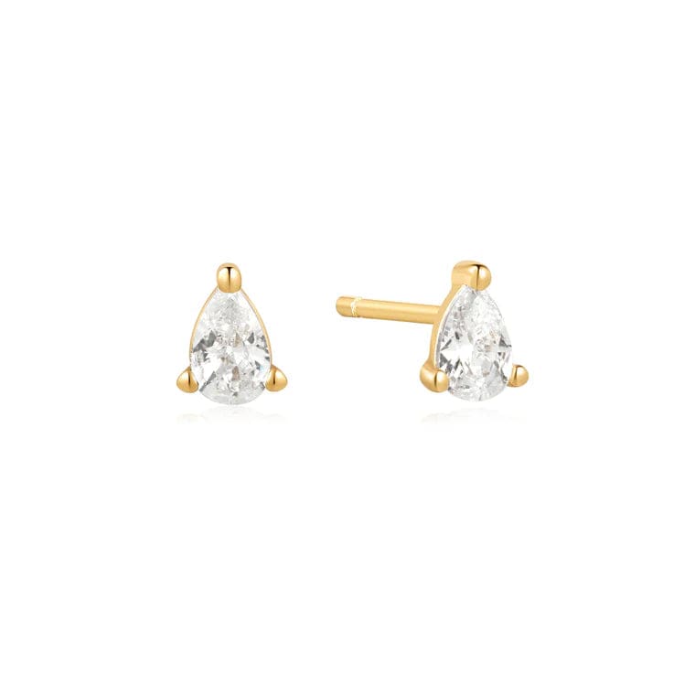 EAR-GPL Gold Pear Studs